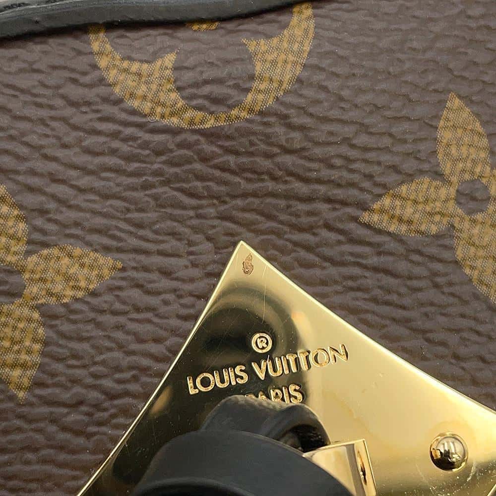 LOUIS VUITTON Saintonge Noir M43555 Monogram
