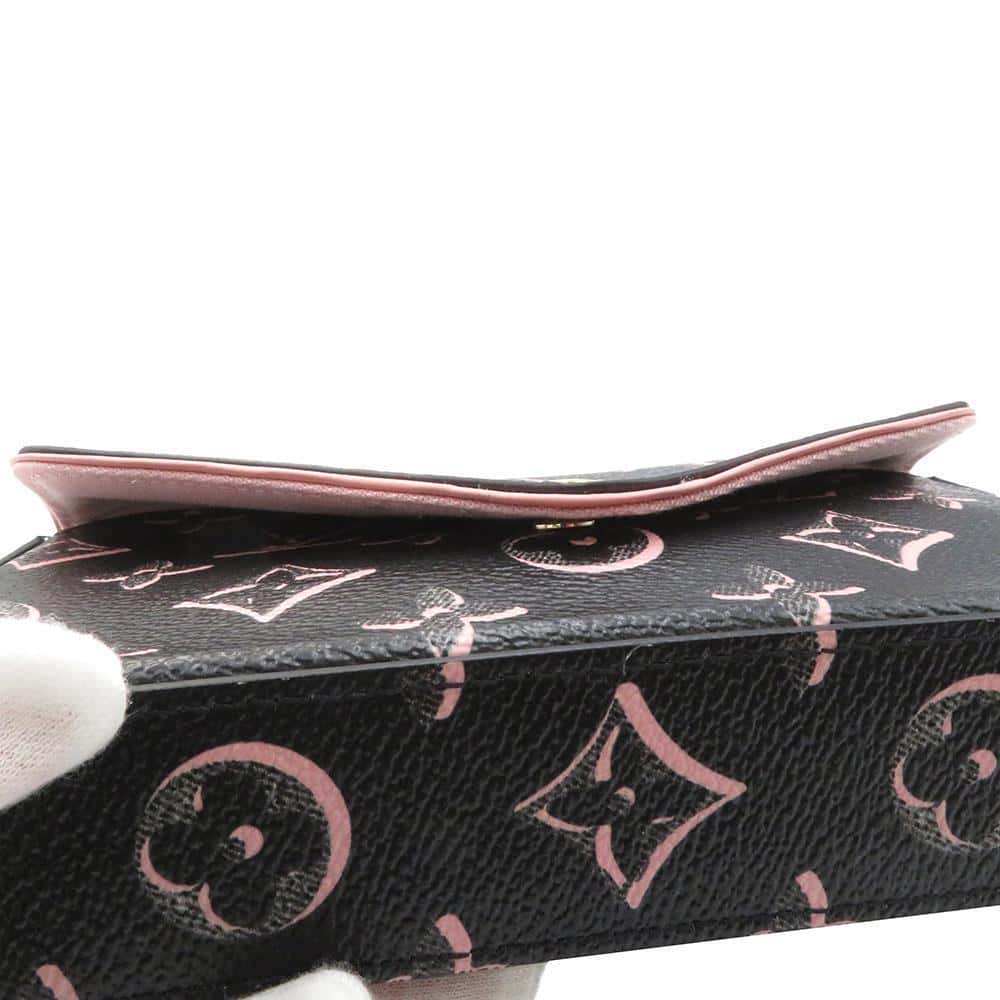 LOUIS VUITTON Multiie Pochette Noir/Pink M81471 Monogram