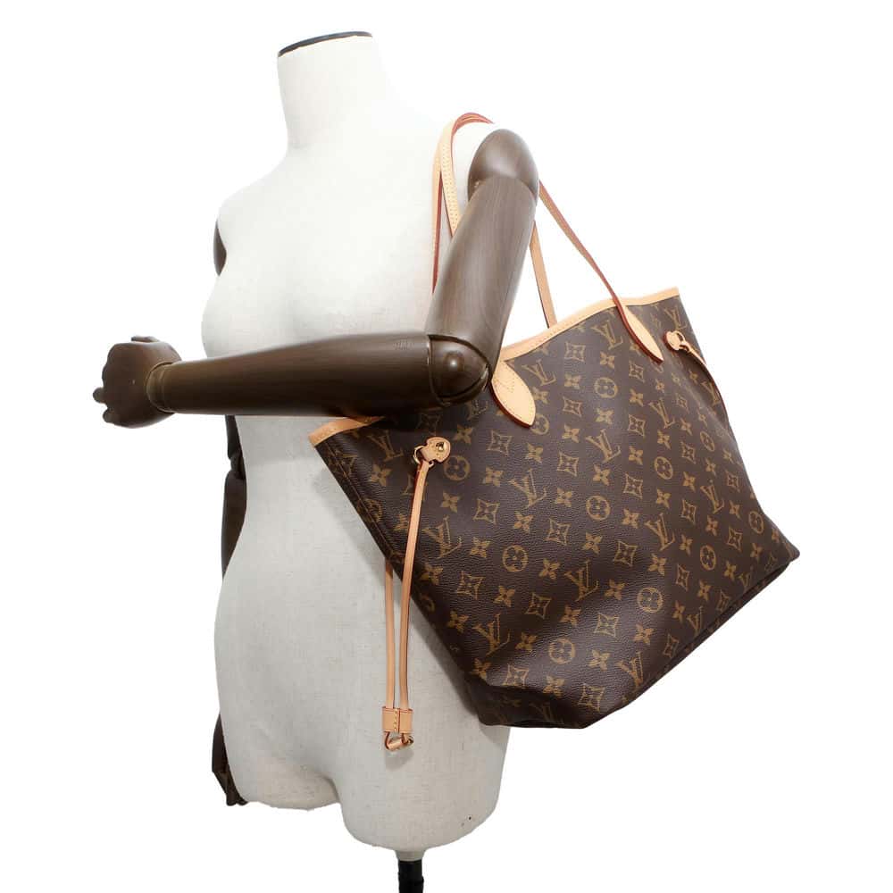 LOUIS VUITTON Neverfull Pivoine M41178 Monogram Size MM