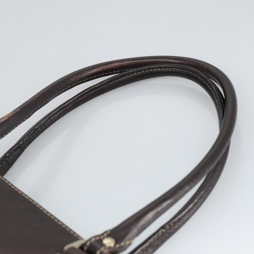 GUCCI GG Canvas Hand Bag Beige Gold 190247 98513