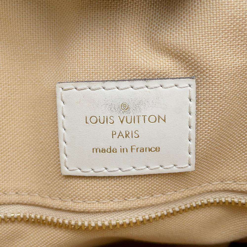 LOUIS VUITTON Onthego Creme/Khaki/Beige M44571 Monogram / Giant Size GM
