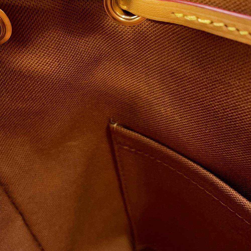 LOUIS VUITTON Montsouris NM Brown M45502 Monogram Size BB