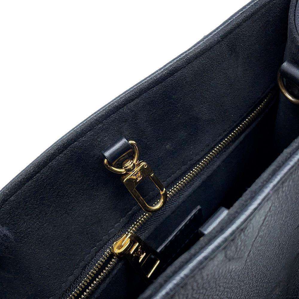 LOUIS VUITTON Onthego Noir M45653 Monogram Empreinte Leather Size PM