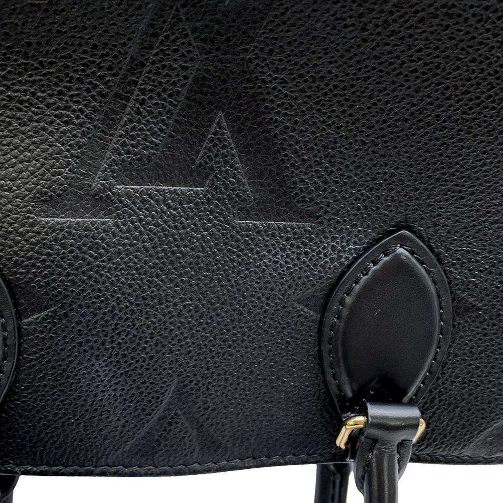 LOUIS VUITTON Onthego Noir M45653 Monogram Empreinte Leather Size PM