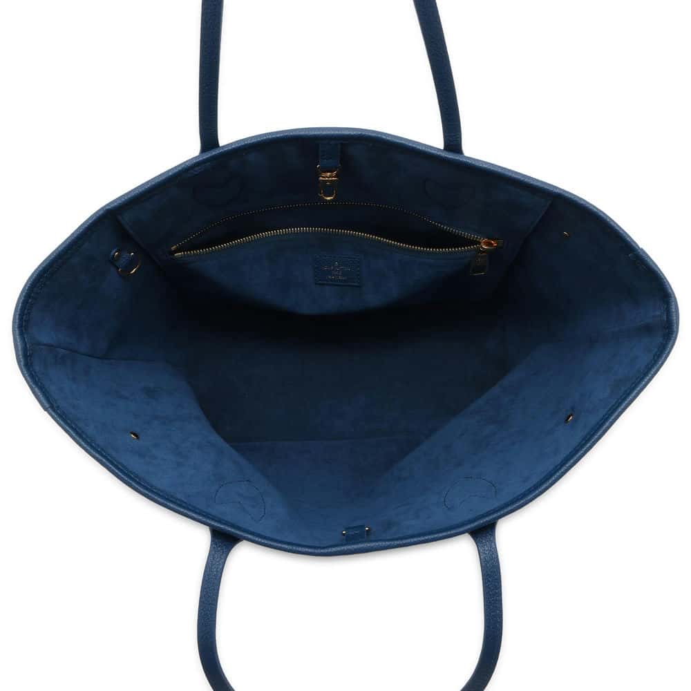 LOUIS VUITTON Neverfull GradationBlue M46514 Monogram Empreinte Leather Size MM