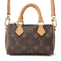 LOUIS VUITTON Nano Speedy Brown M81085 Monogram