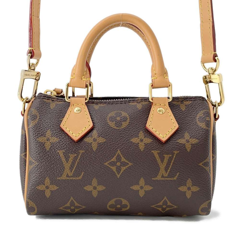 LOUIS VUITTON Nano Speedy Brown M81085 Monogram