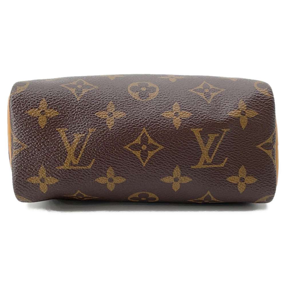 LOUIS VUITTON Nano Speedy Brown M81085 Monogram