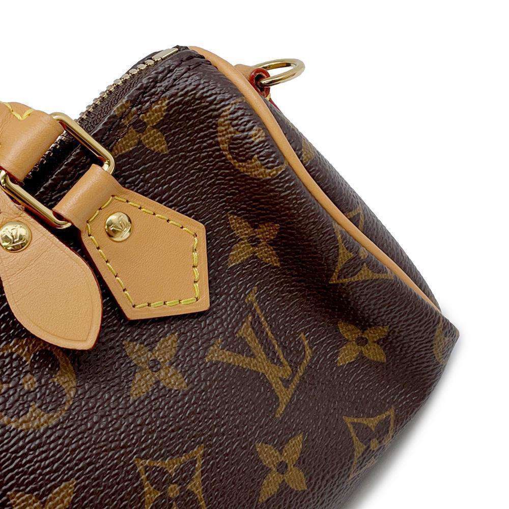 LOUIS VUITTON Nano Speedy Brown M81085 Monogram
