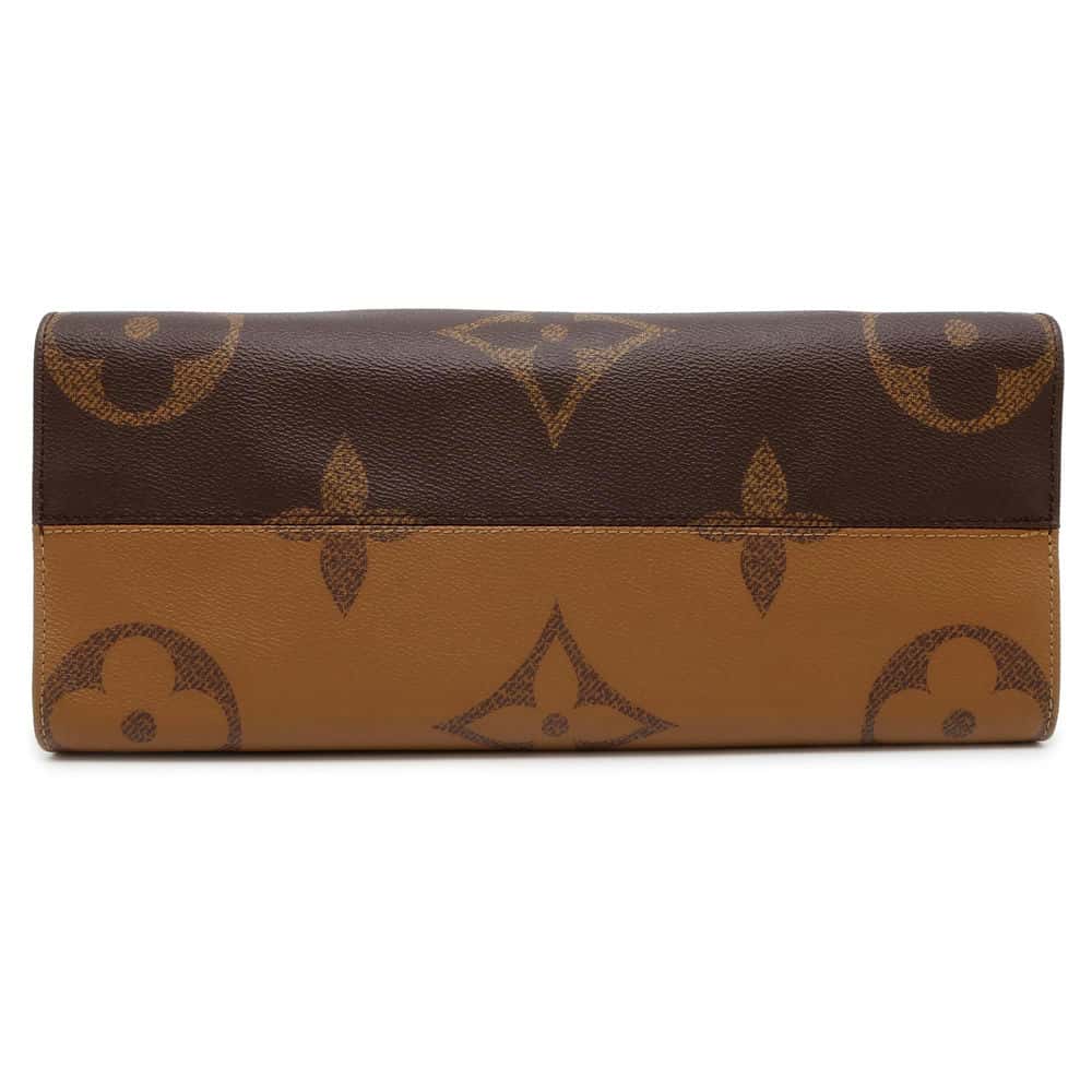 LOUIS VUITTON Onthego Red M45321 Monogram Monogram Reverse Canvas Monogram Giant Size MM