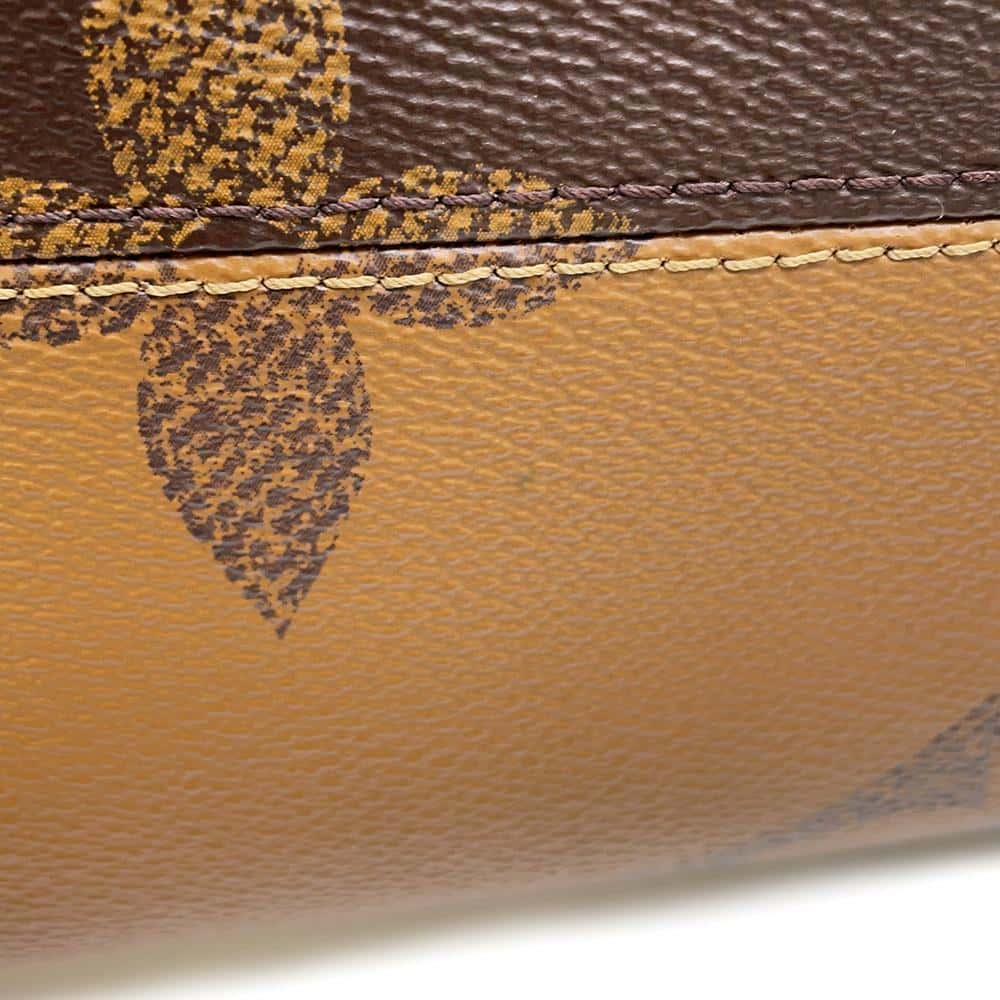 LOUIS VUITTON Onthego Red M45321 Monogram Monogram Reverse Canvas Monogram Giant Size MM
