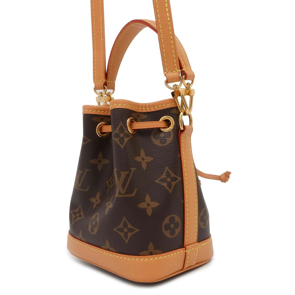 LOUIS VUITTON Nano Noe Brown M81266 Monogram
