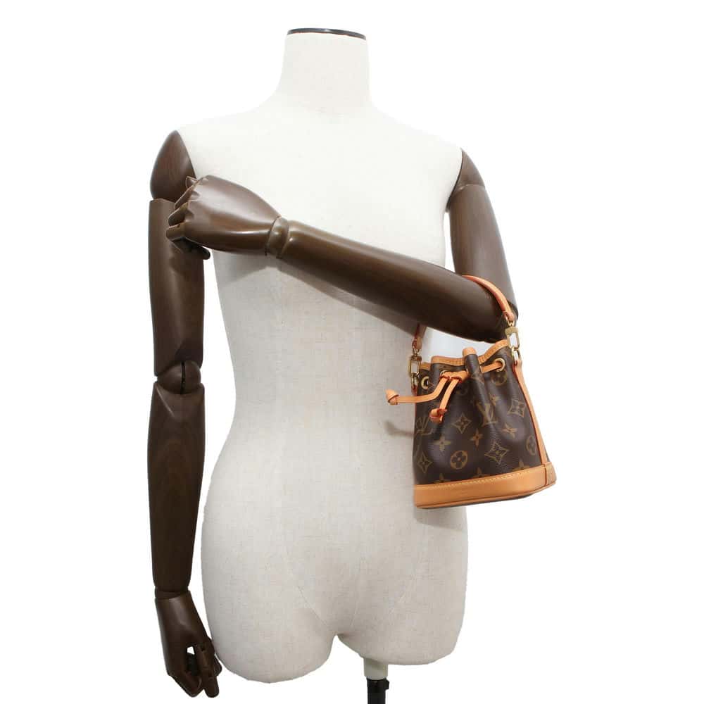 LOUIS VUITTON Nano Noe Brown M81266 Monogram