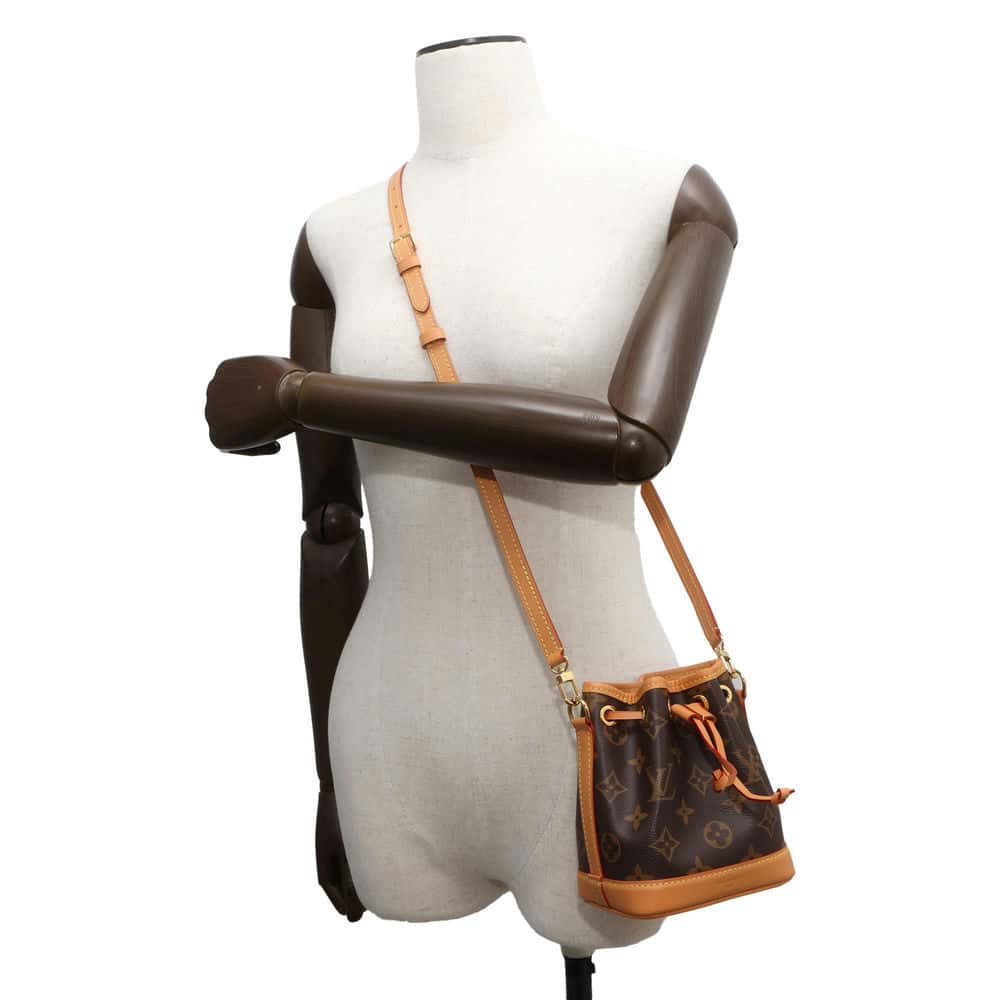 LOUIS VUITTON Nano Noe Brown M81266 Monogram