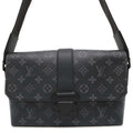 LOUIS VUITTON S Cape Messenger Black M46794 Monogram Eclipse
