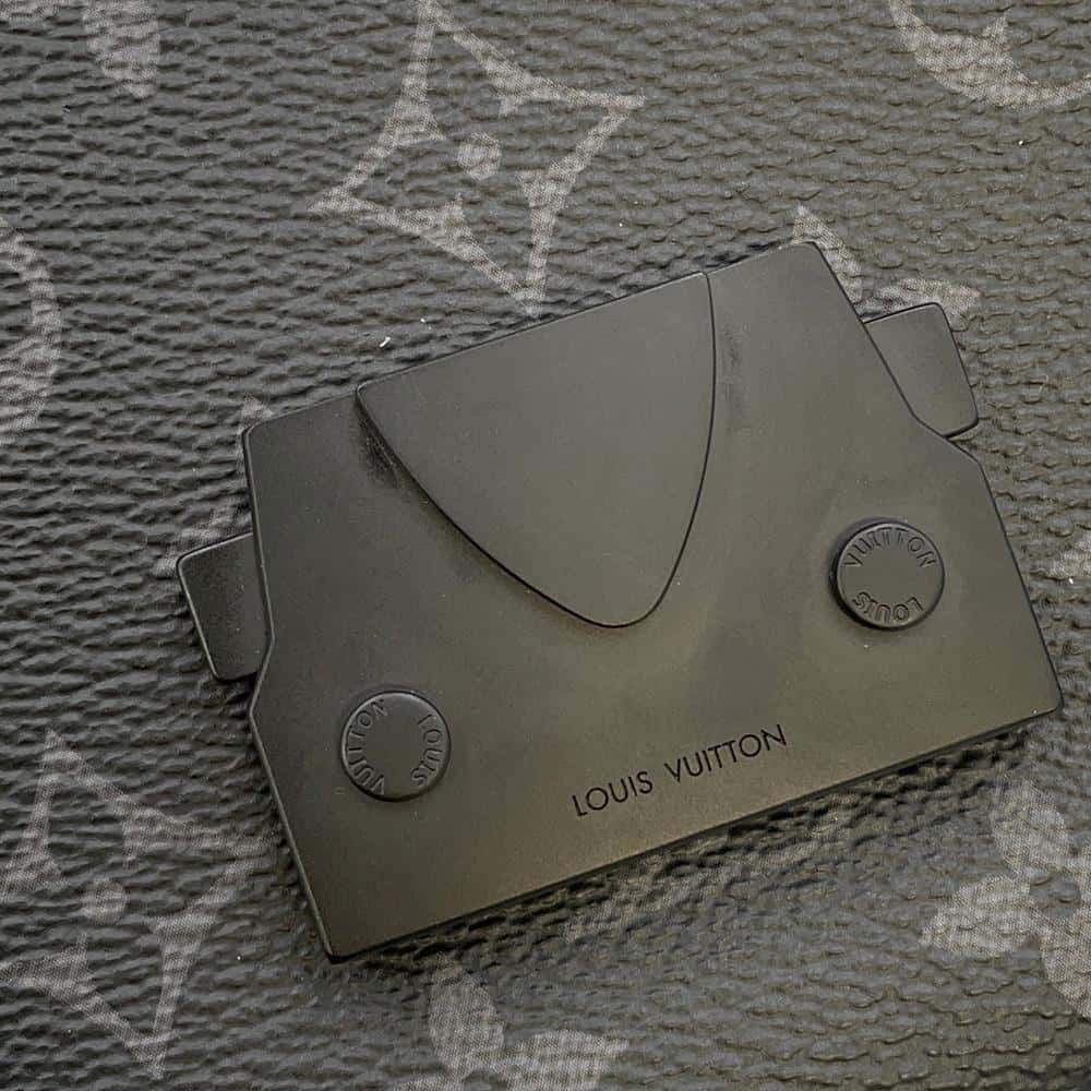 LOUIS VUITTON S Cape Messenger Black M46794 Monogram Eclipse
