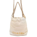 CHANEL CHANEL 22 Handbag Ivory/GradationAS3980 Leather Size Mini