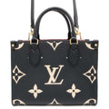 LOUIS VUITTON Onthego Noir/Beige M45659 Monogram Empreinte Leather Size PM