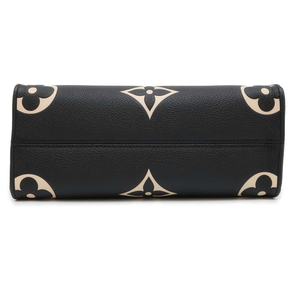 LOUIS VUITTON Onthego Noir/Beige M45659 Monogram Empreinte Leather Size PM