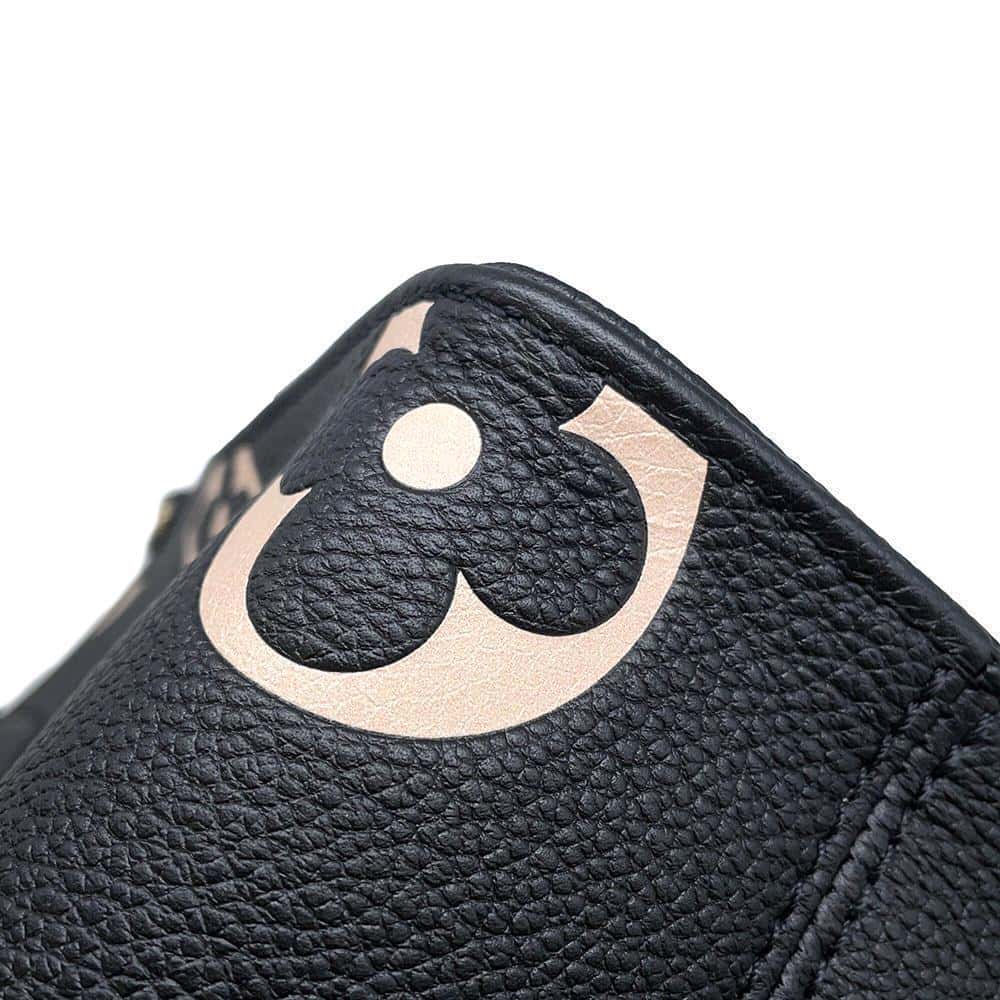LOUIS VUITTON Onthego Noir/Beige M45659 Monogram Empreinte Leather Size PM