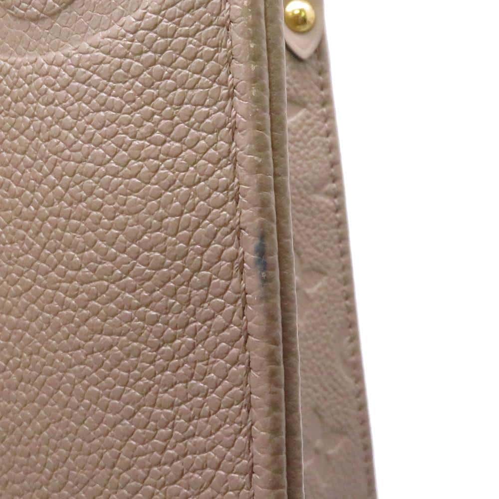 LOUIS VUITTON Onthego Tourterelle M45607 Monogram Empreinte Leather Size MM