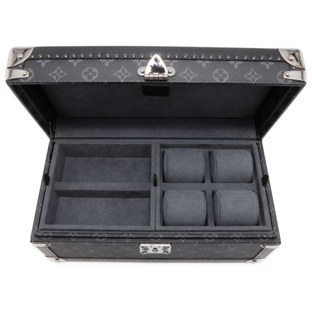 LOUIS VUITTON Coffret Accessoires Noir M44127 Monogram Eclipse