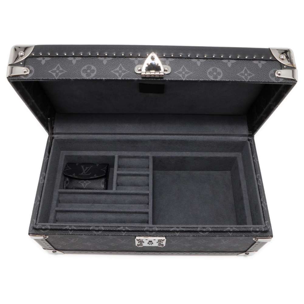LOUIS VUITTON Coffret Accessoires Noir M44127 Monogram Eclipse