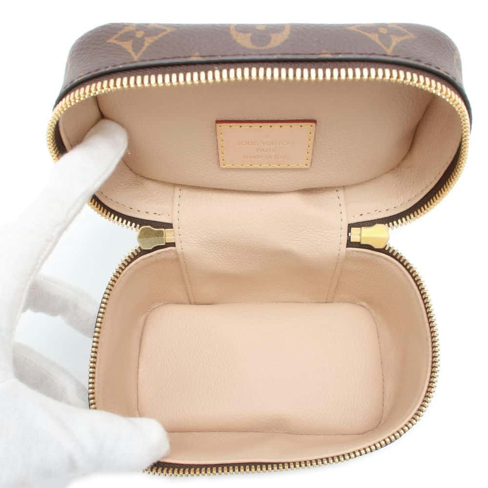 LOUIS VUITTON Nice nano Beige M44936 Monogram