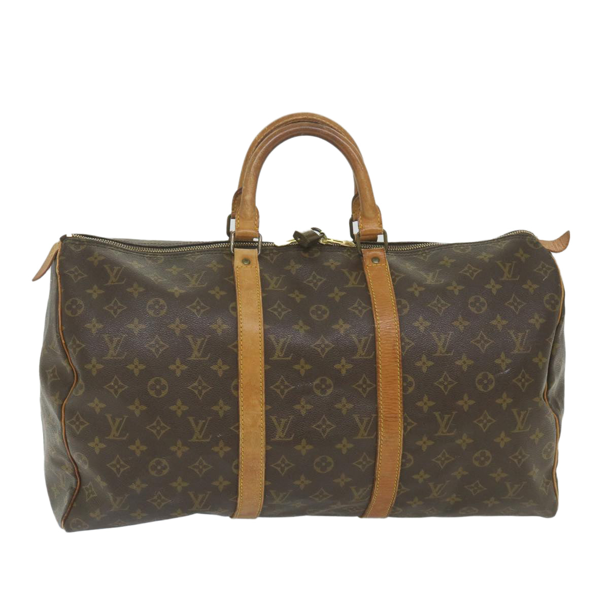Louis Vuitton Keepall 50  Canvas Travel Bag ()