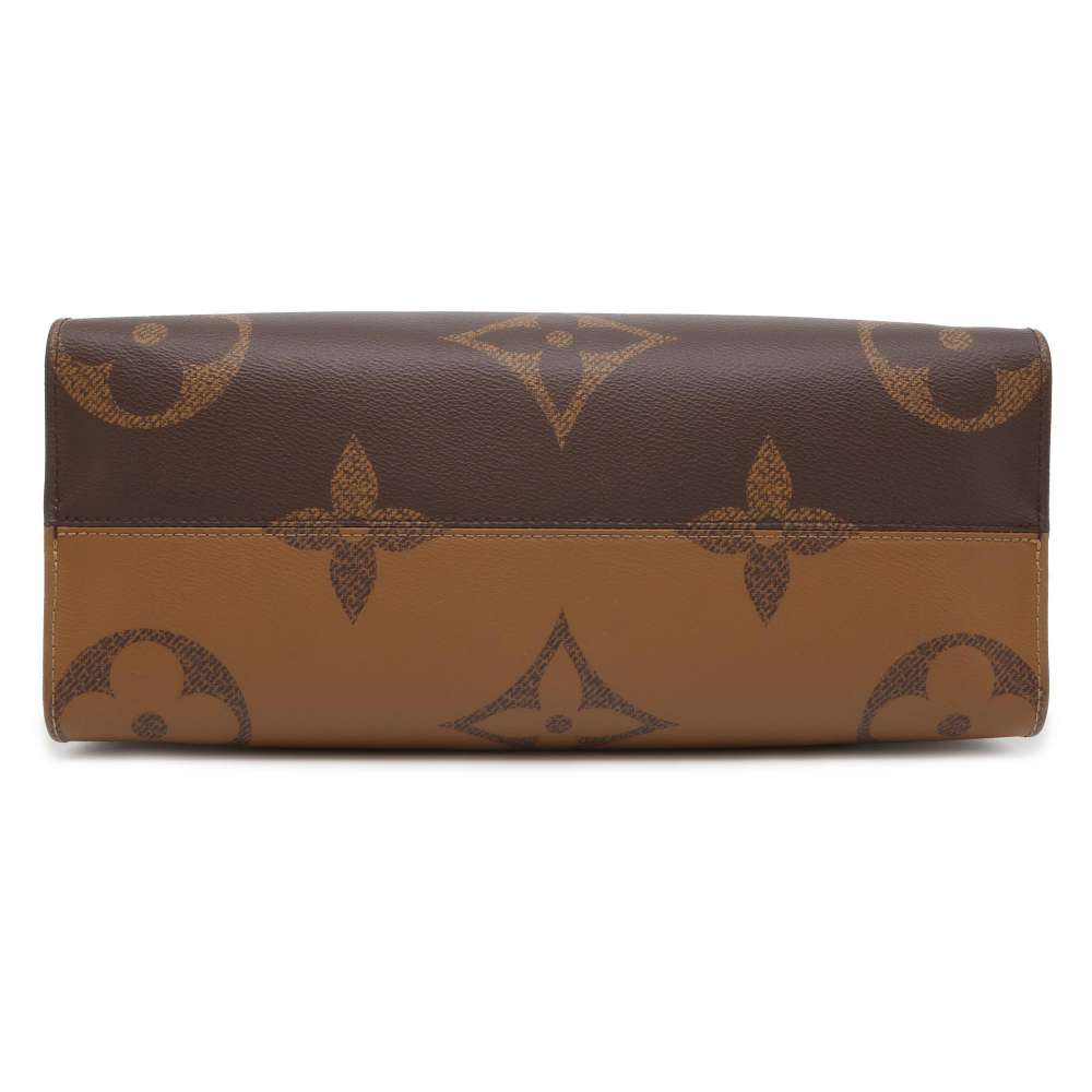 LOUIS VUITTON Onthego Red M45321 Monogram Monogram Reverse Canvas Monogram Giant Size MM
