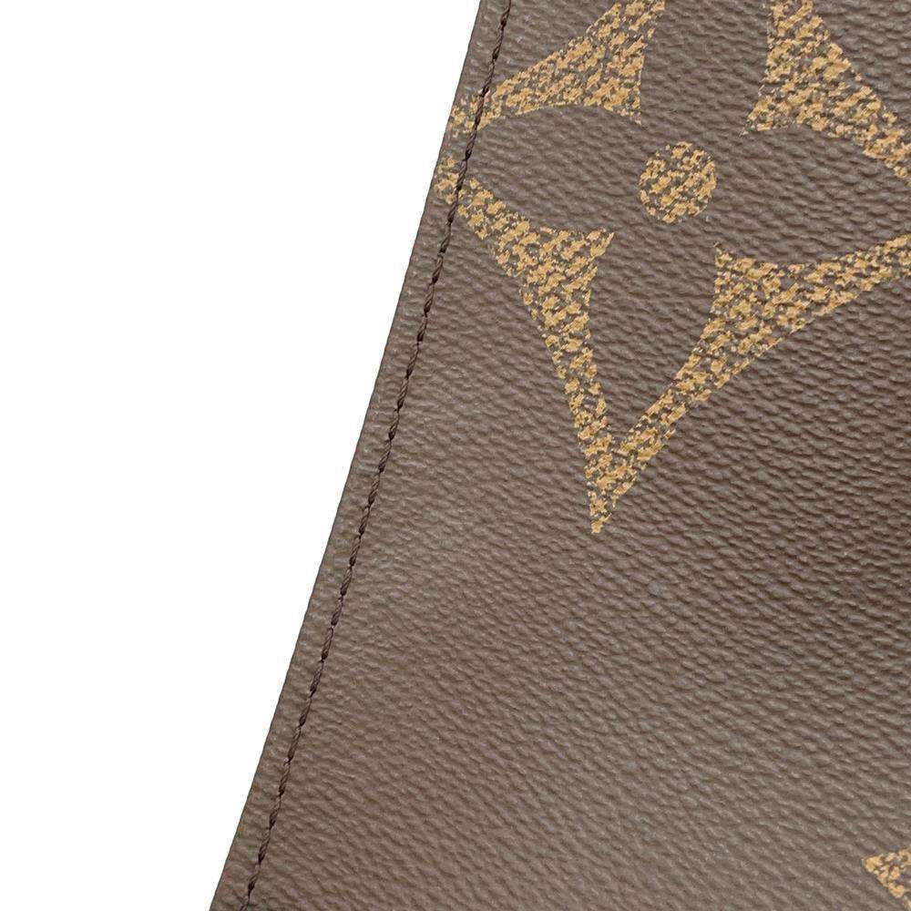 LOUIS VUITTON Onthego Red M45321 Monogram Monogram Reverse Canvas Monogram Giant Size MM