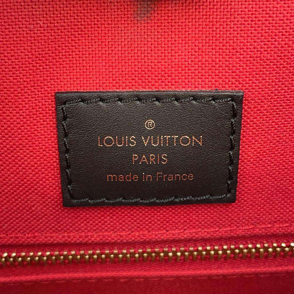 LOUIS VUITTON Onthego Red M45321 Monogram Monogram Reverse Canvas Monogram Giant Size MM