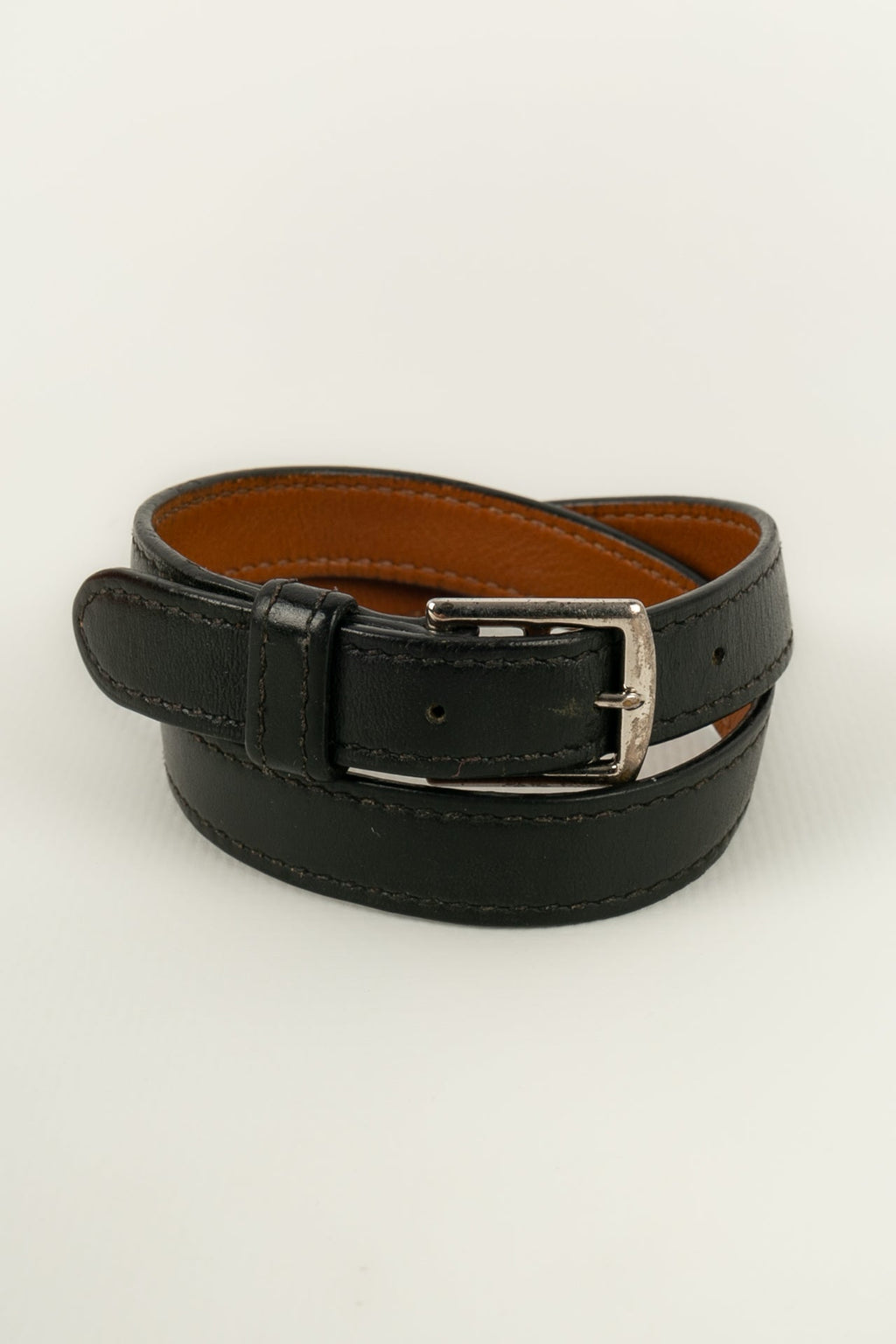 Bracelet / collier en cuir HermÃƒÆ’Ã‚Â¨s