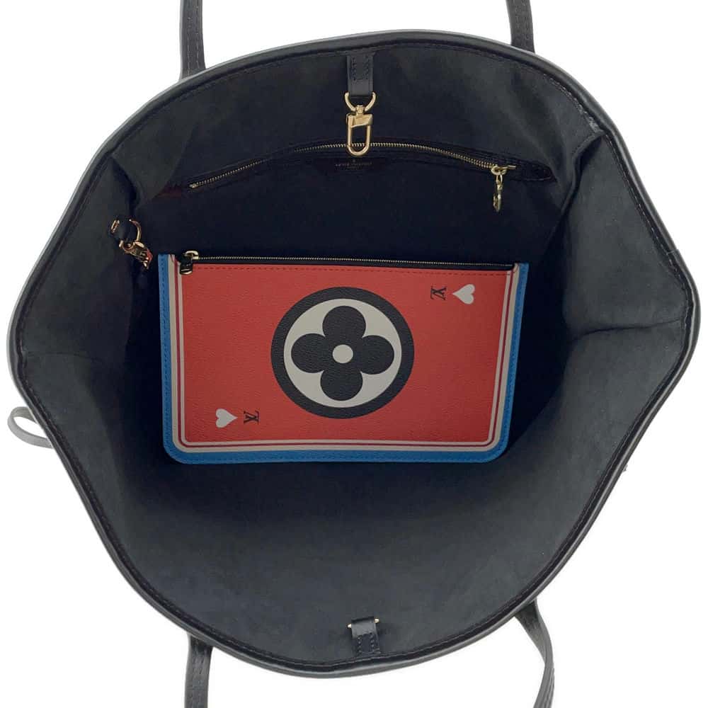 LOUIS VUITTON Neverfull Blanc M57462 Monogram / GameOn Size MM
