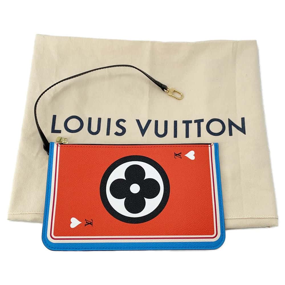 LOUIS VUITTON Neverfull Blanc M57462 Monogram / GameOn Size MM