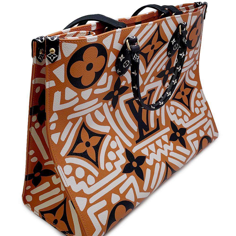 LOUIS VUITTON Onthego Creme caramel M45359 Monogram / Giant LV Clafoutis Size GM