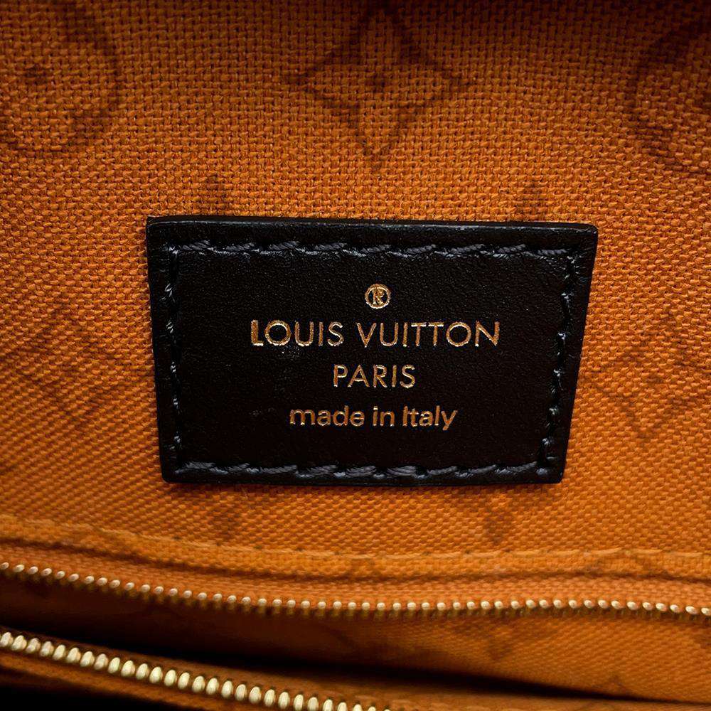 LOUIS VUITTON Onthego Creme caramel M45359 Monogram / Giant LV Clafoutis Size GM
