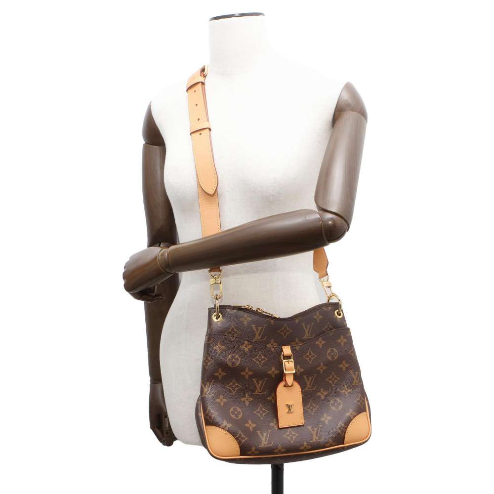 LOUIS VUITTON Odeon NM Bordeaux M45354 Monogram Size PM