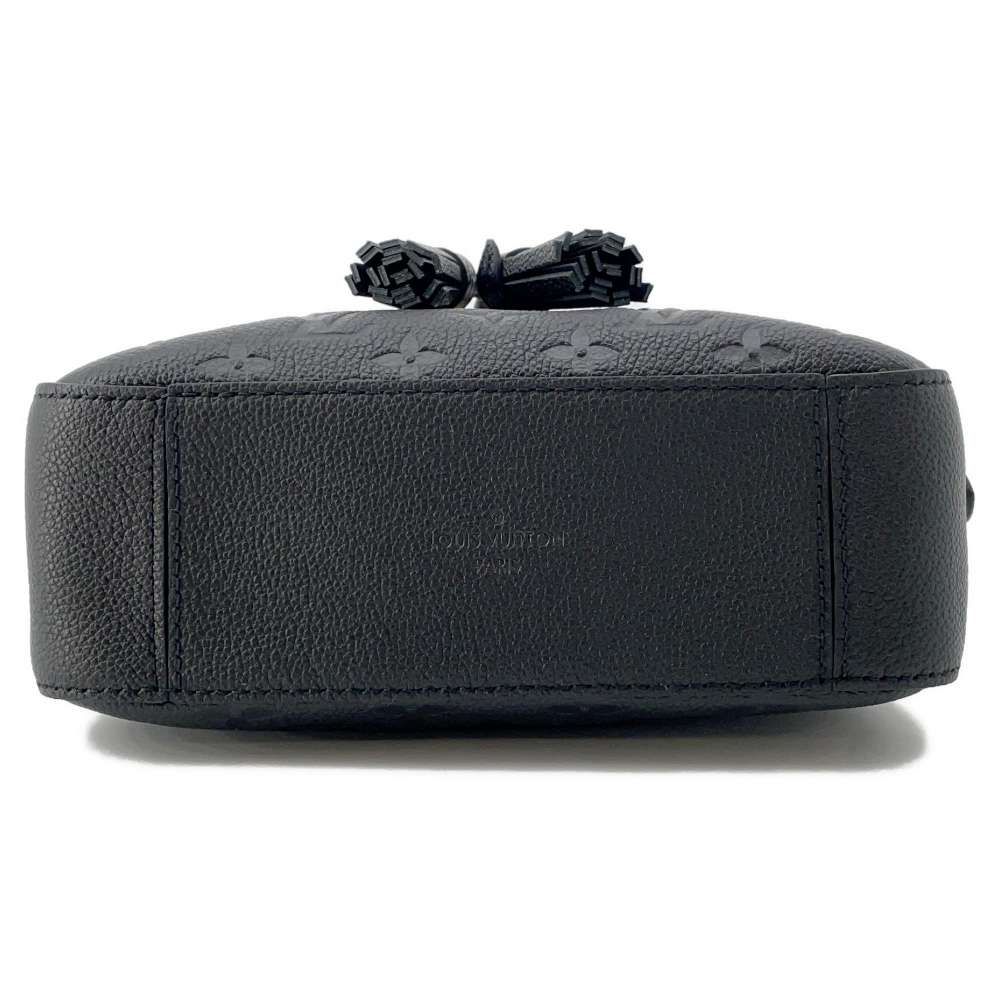 LOUIS VUITTON Saintonge Noir M44593 Monogram Empreinte Leather