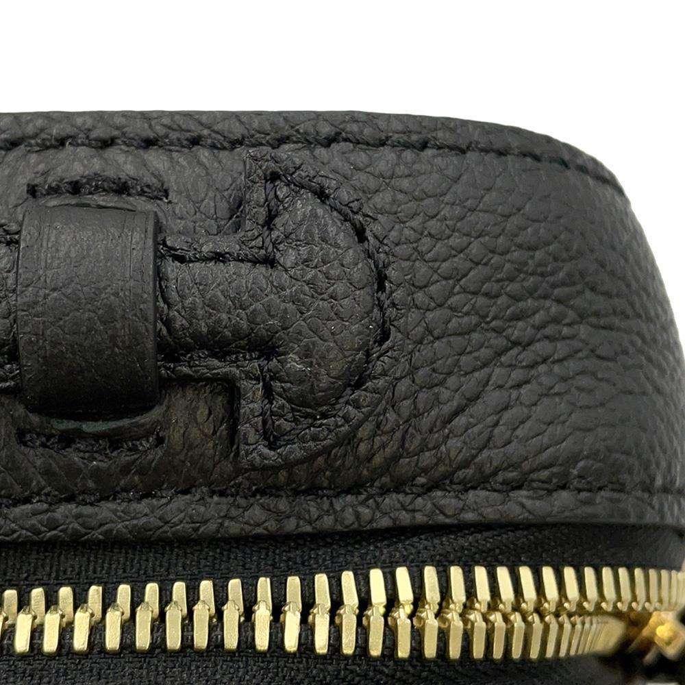 LOUIS VUITTON Saintonge Noir M44593 Monogram Empreinte Leather