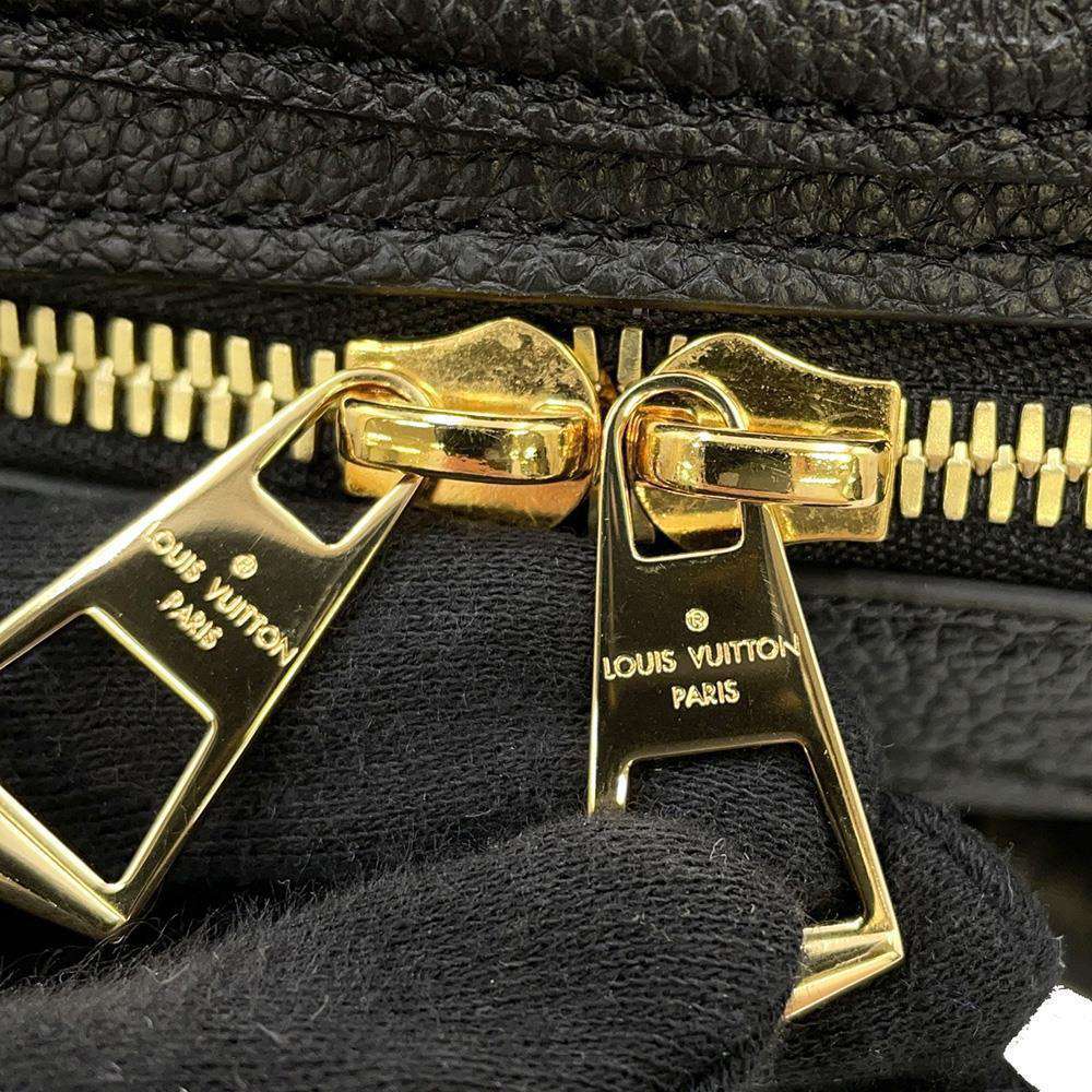 LOUIS VUITTON Saintonge Noir M44593 Monogram Empreinte Leather