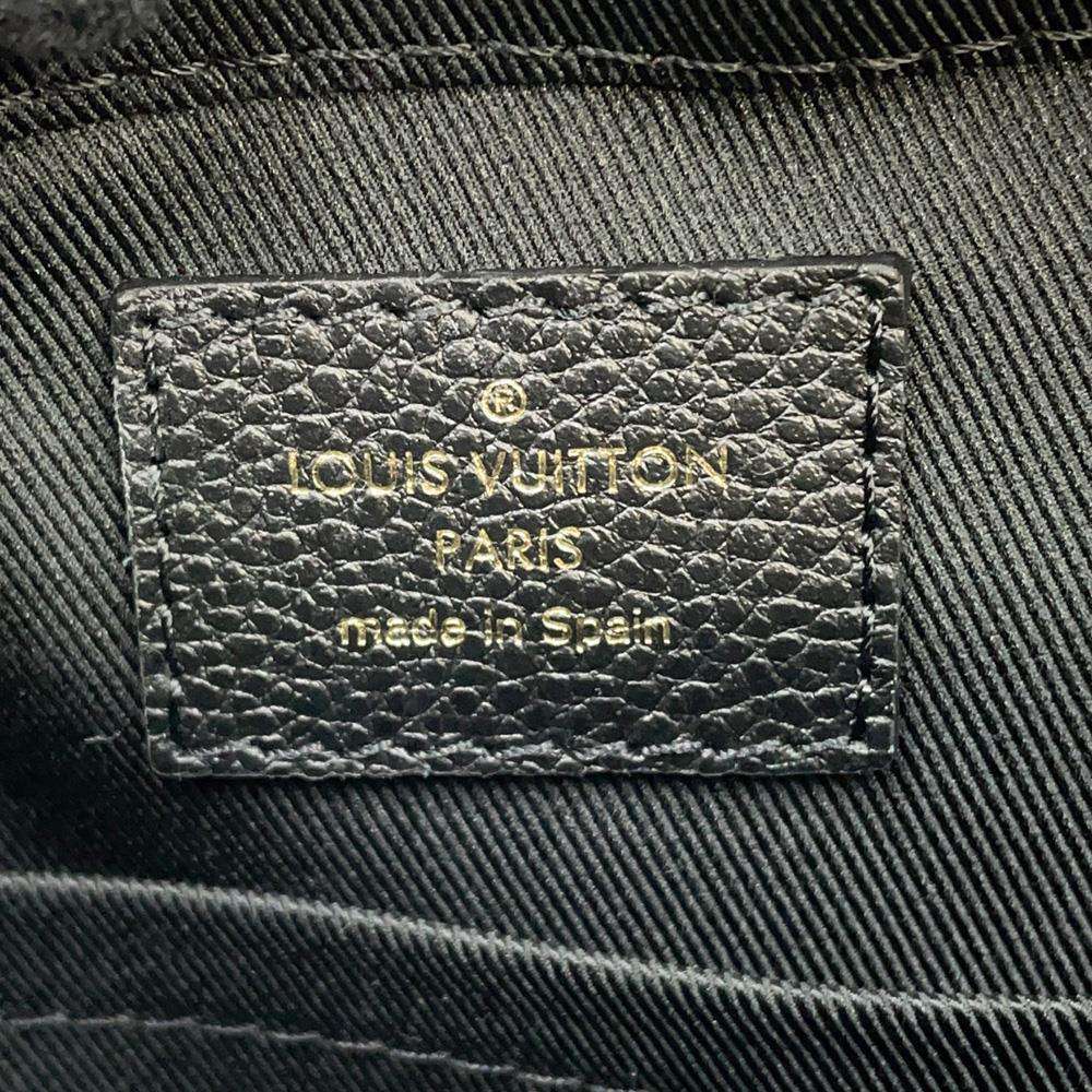 LOUIS VUITTON Saintonge Noir M44593 Monogram Empreinte Leather