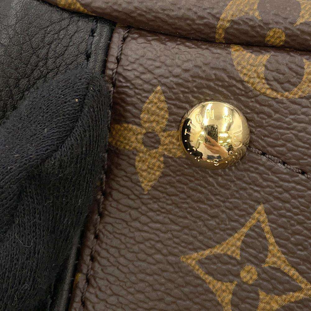 LOUIS VUITTON Pallas Noir M42960 Monogram Size BB