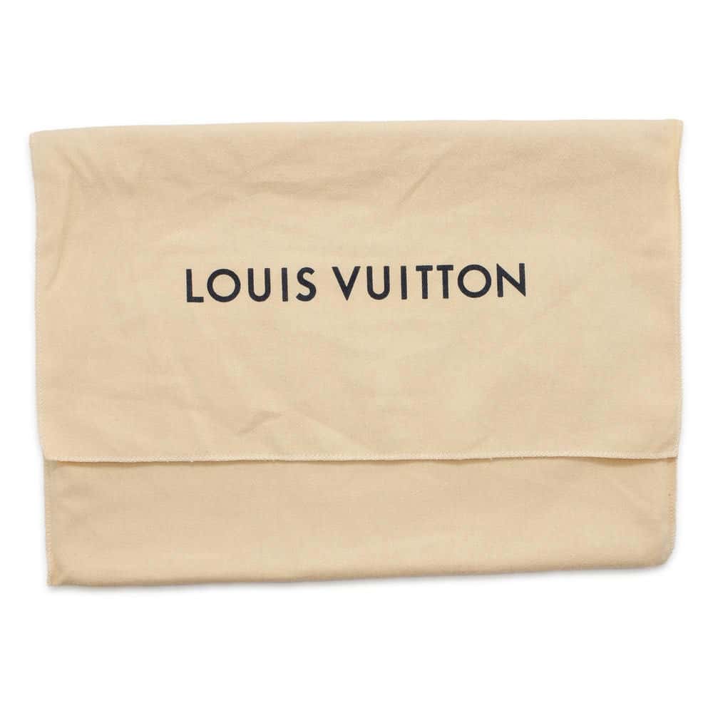 LOUIS VUITTON Pochette・A4 Noir M67461 Monogram / Taurillon Virgil Abloh