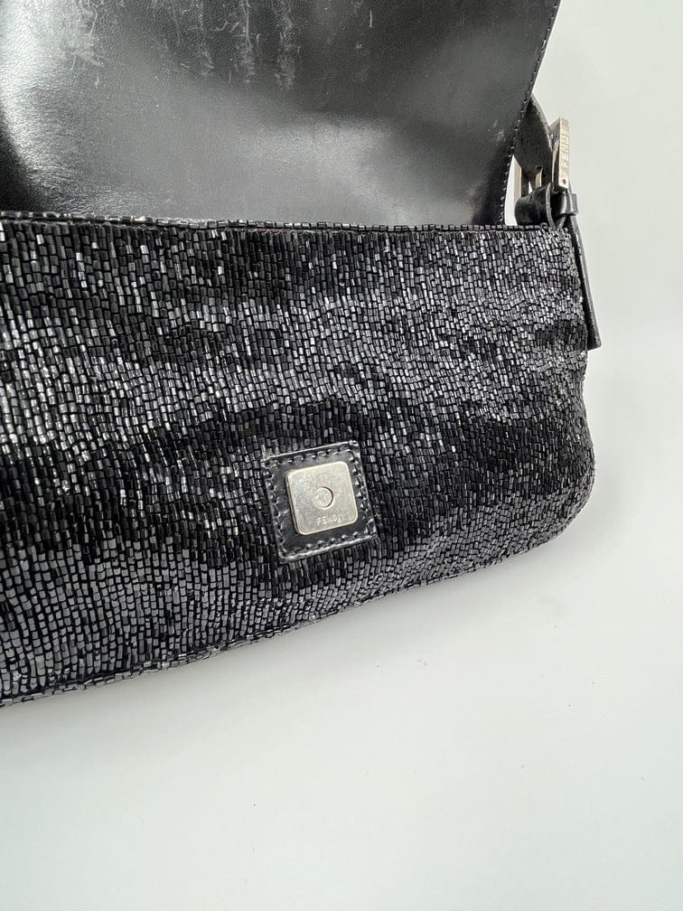 Fendi Sequin Beaded Baguette Bag