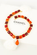 Collier en pÃƒÆ’Ã‚Â¢te de verre Chanel 1990s