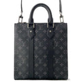 LOUIS VUITTON Sac Plat Noir M46456 Monogram Eclipse