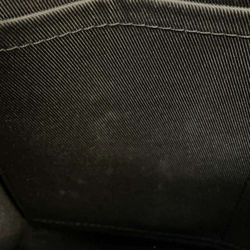 LOUIS VUITTON Sac Plat Noir M46456 Monogram Eclipse