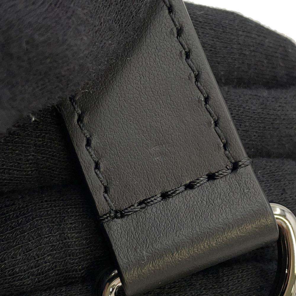 LOUIS VUITTON Sac Plat Noir M46456 Monogram Eclipse