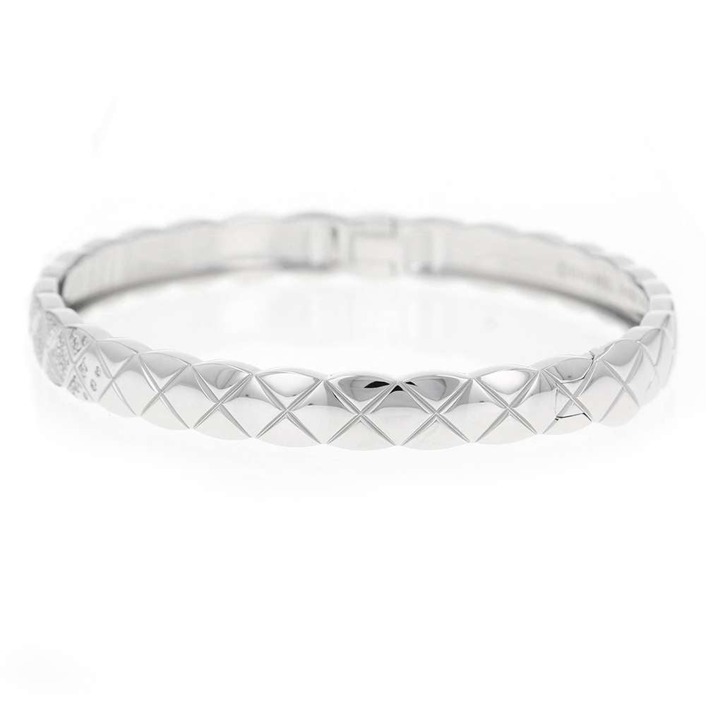 CHANEL Coco Crush Collection Bracelet Size LJ11162 18K White Gold